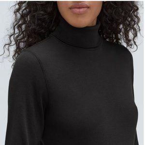 Everlane Pima Micro-Rib Turtleneck